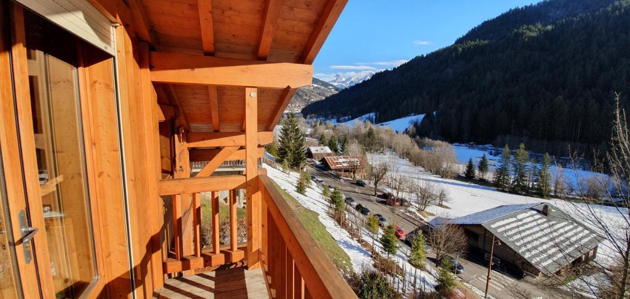 Bienvenue dans notre chalet! Appartement Les Sitelles Le Grand-Bornand Extérieur photo